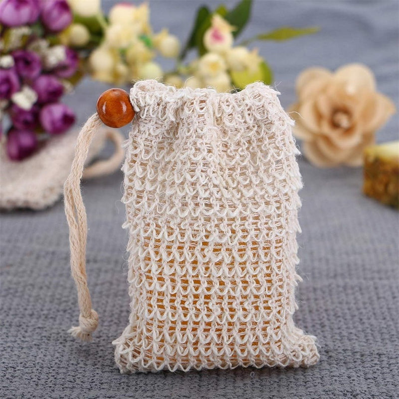 Agave Woven Soap Bag