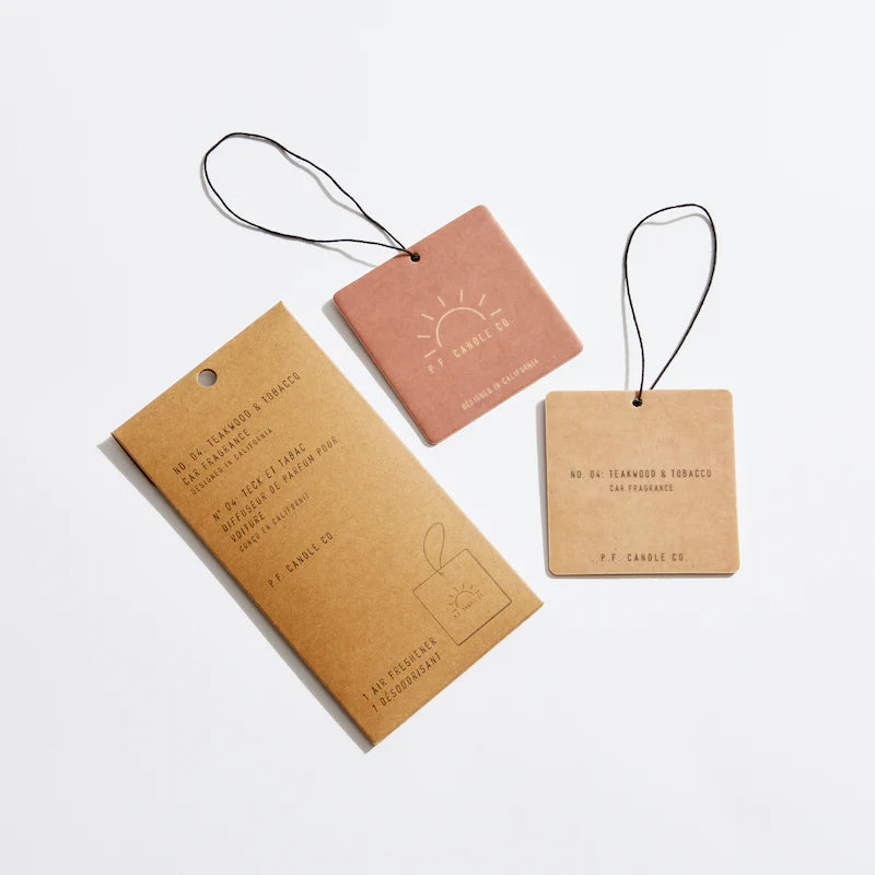 Teakwood & Tobacco Car Fragrance