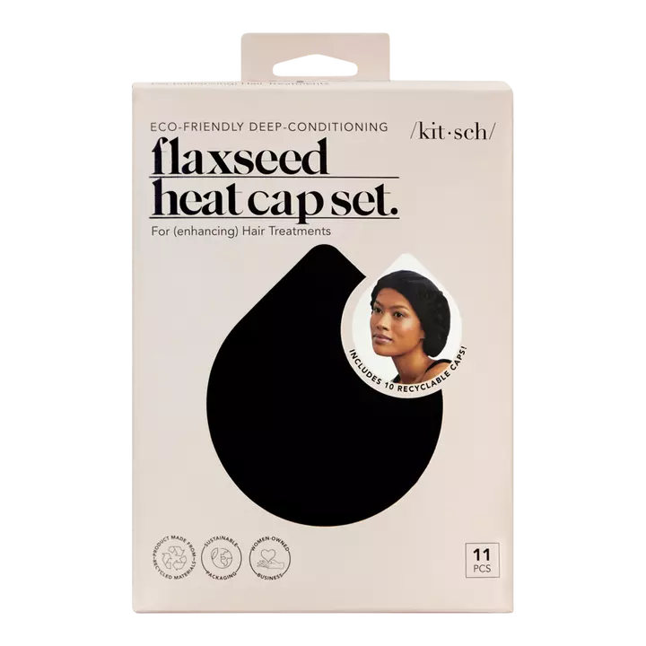 Eco-Friendly Deep-Conditioning Flaxseed Heat Cap