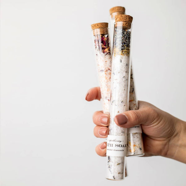 Apothecary Bath Soak | Rose + Sandalwood Bath Soak