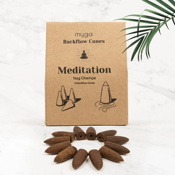 Meditation Nag Champa Backflow Cones