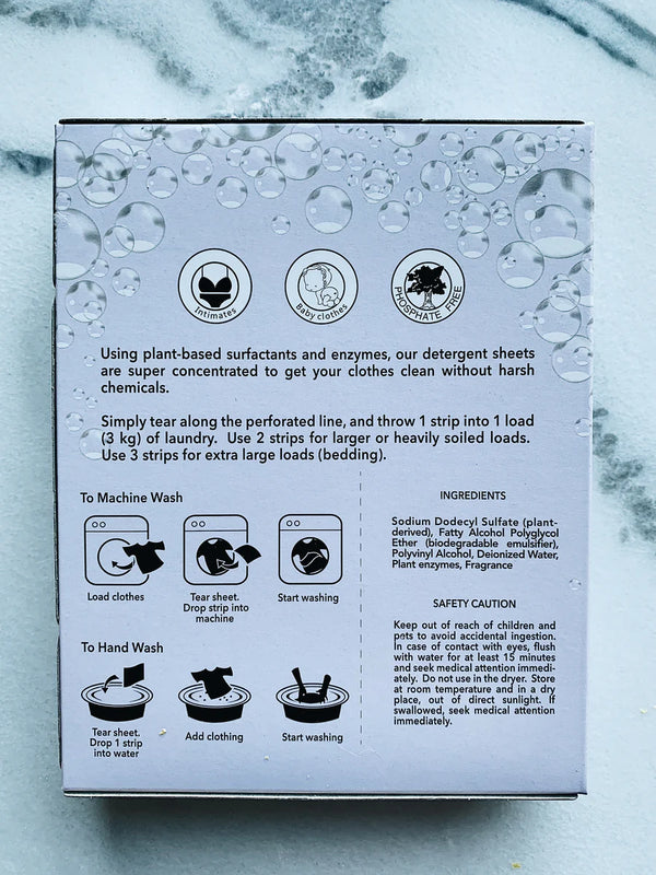 Wild Lavender Laundry Detergent Strips
