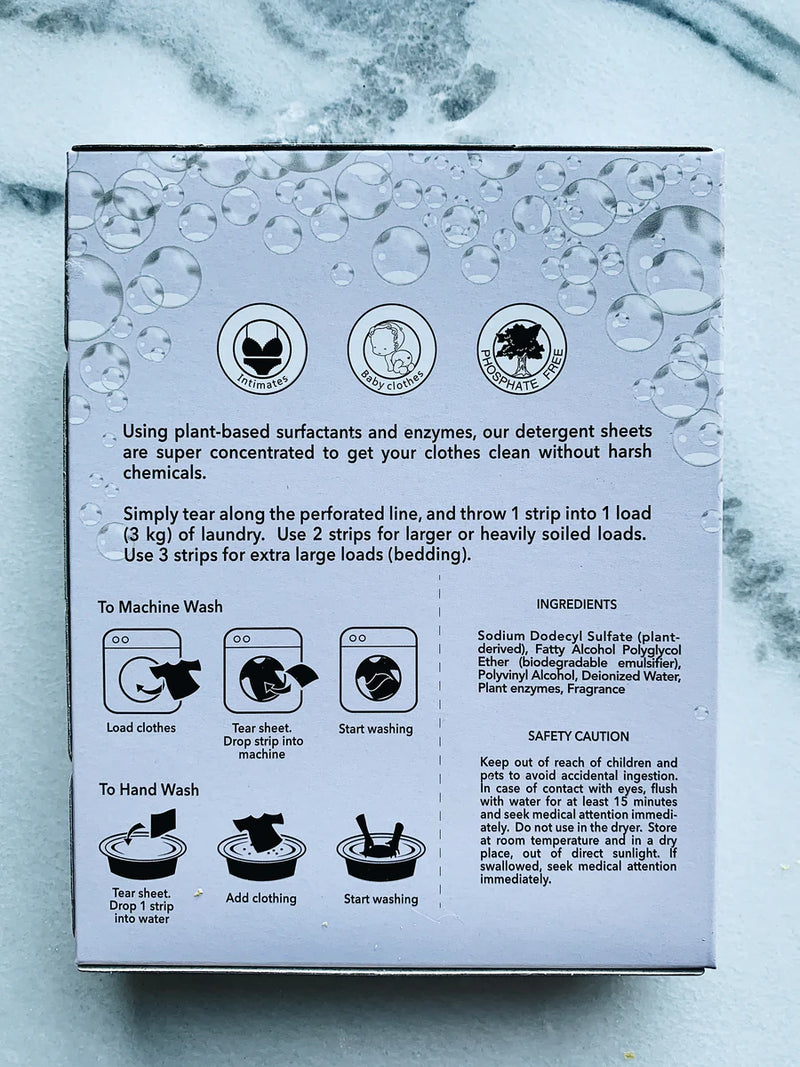 Wild Lavender Laundry Detergent Strips