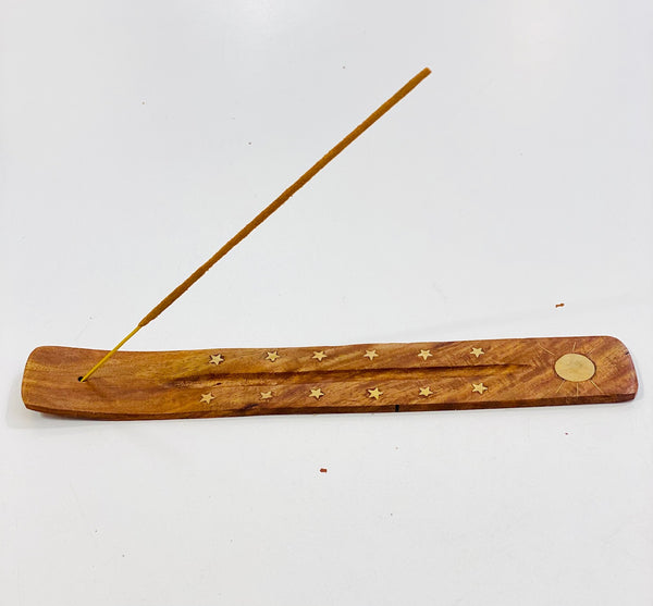Sun and Stars Incense Holder