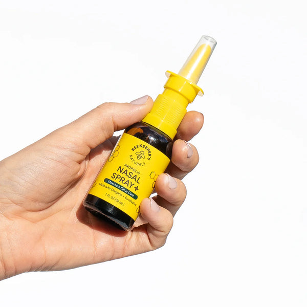 Beekeeper's Naturals Nasal Spray | Sinus Congestion Rinse