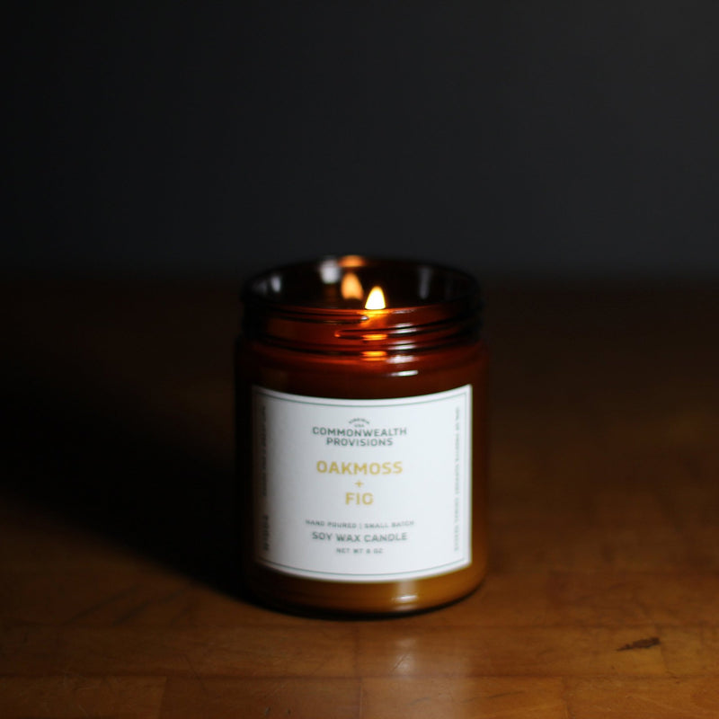 Oakmoss + Fig Soy Candle
