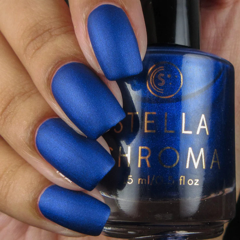 Nail Polish Blue Velvet