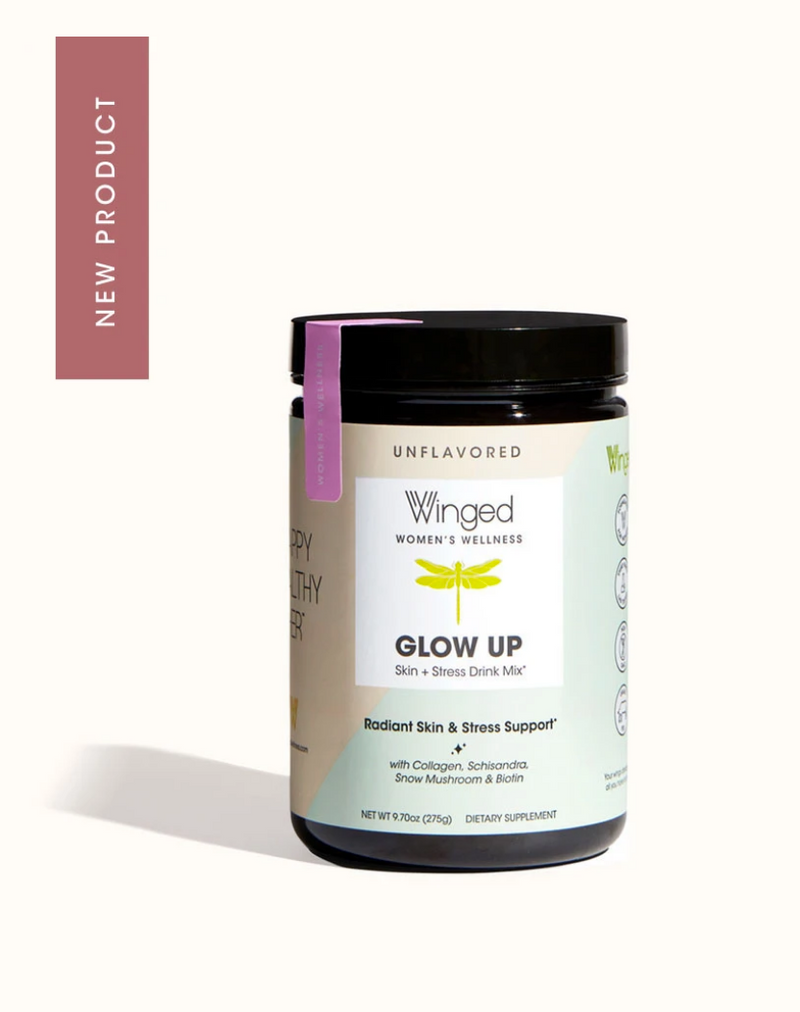 Glow Up Collagen & Stress Powder with Biotin and Tremella