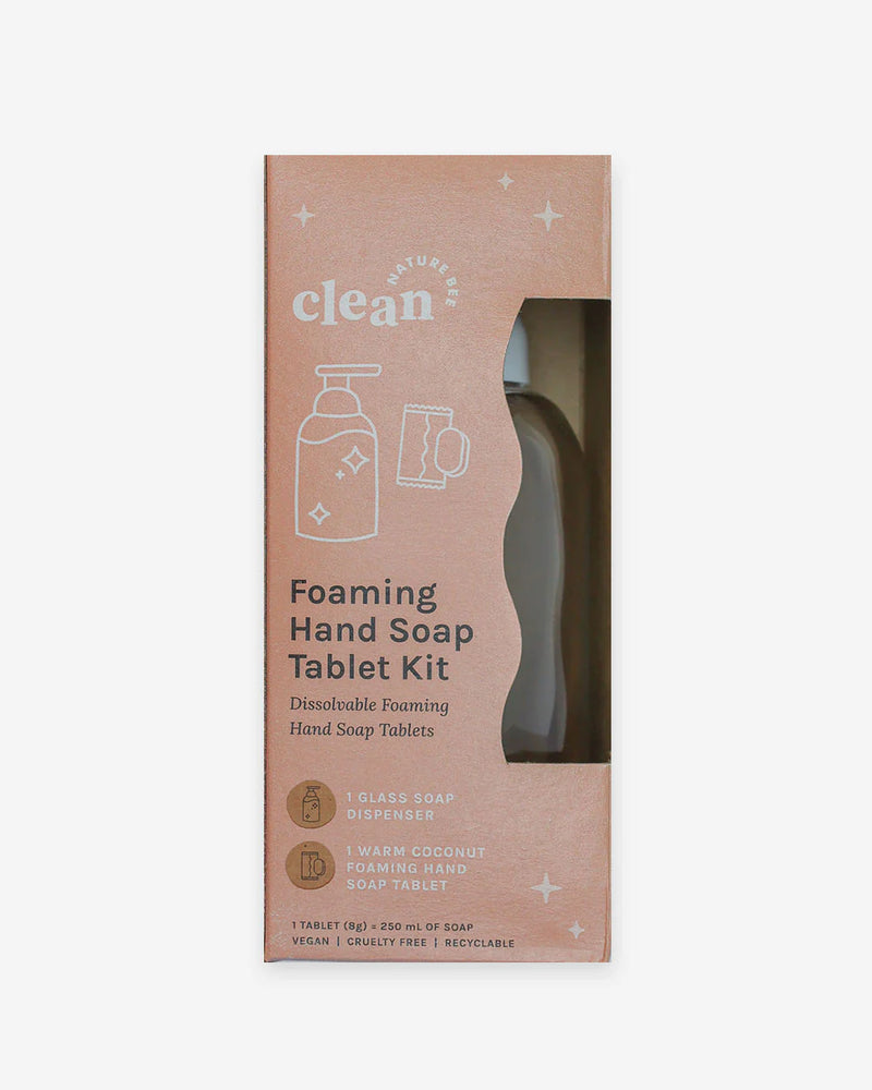 Warm Coconut Hand Soap Bottle Kit