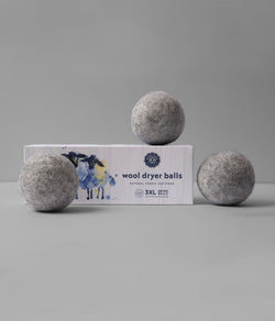 Wool Dryer Balls - Gray