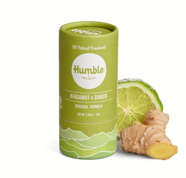 Bergamot & Ginger Plastic Free Deodorant