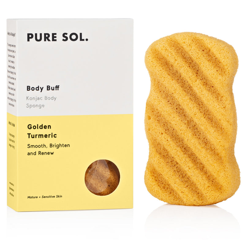 Konjac Body Sponge | Turmeric