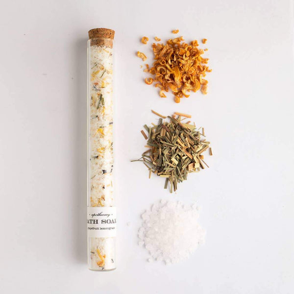 Apothecary Bath Soak | Grapefruit Lemongrass