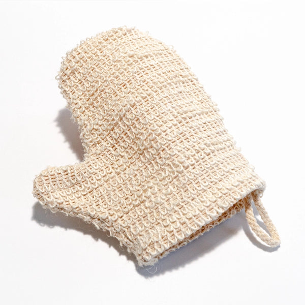 Hemp + Cotton Bath Glove W/ Thumb