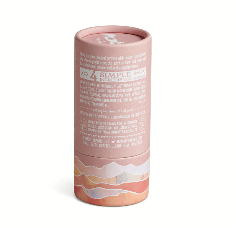 Moroccan Rose Plastic Free Deodorant