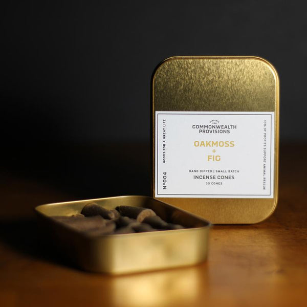 Oak Moss + Fig Incense Cones