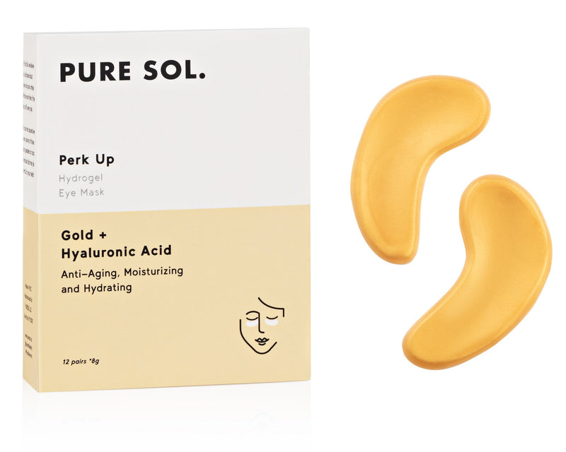 Perk Up Hydrogel Gold + Hyaluronic Acid Eye Mask