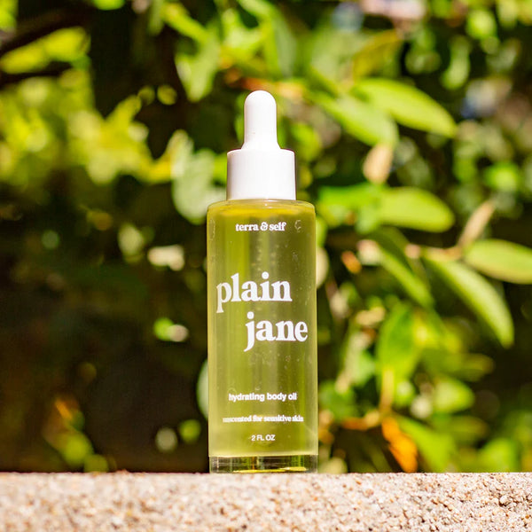 Plain Jane Unscented Body Glow Oil