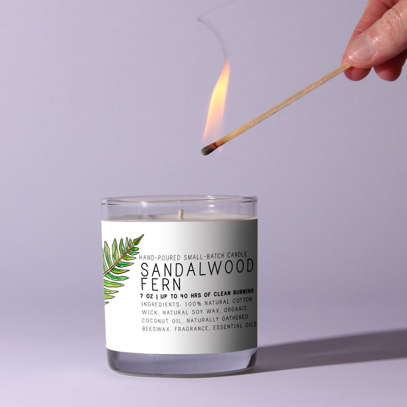 Sandalwood Fern Candle