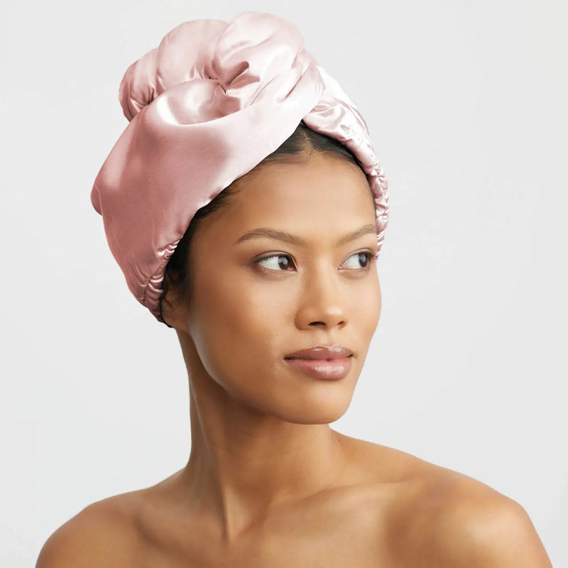 Satin Quick Dry Hair Towel