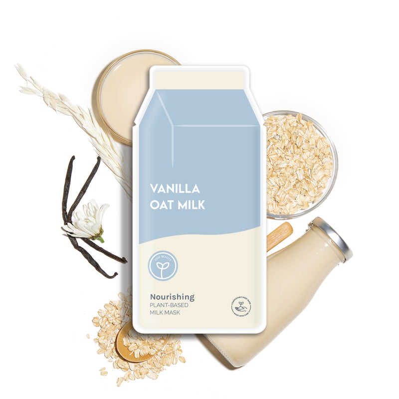 Vanilla Oat Milk Plant Based Milk Mask